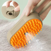 Cat Steam Brush Steamy Dog Brush 3 In 1 Electric Spray Cat Hair Brushes For Massage Pet Grooming Comb Hair Removal Combs Steam Pet Brush null
