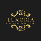 Luxoria logo on a black background