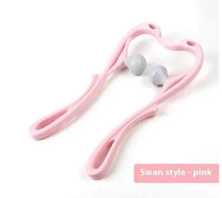 Multifunctional Six-wheel  Manual Neck Massager Massage Relieve Roller Massage Tool null