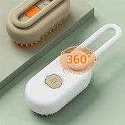 Cat Steam Brush Steamy Dog Brush 3 In 1 Electric Spray Cat Hair Brushes For Massage Pet Grooming Comb Hair Removal Combs Steam Pet Brush null