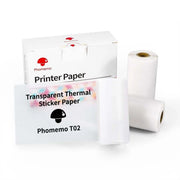 Portable Mini Thermal Label Printer Home Photo Printer Student Wrong Question Printer Bluetooth-compatible Mini Label Printer Price Tag with thermal sticker paper rolls
